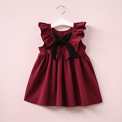 Girl Princess Dress New Summer Kid Girls Dress Sweet Children Party Suits Butterfly Costume Children Clothing