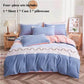 Bed Four-piece Sheets Were Sleeved In A Sleeve Set 1.8 Meters 2 Meters Bed Qingxianjie Style Home Bedding