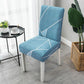 Chair Cover Universal Backrest Cover Stool Seat Fabric Household Elastic One-piece Dining Chair Cover