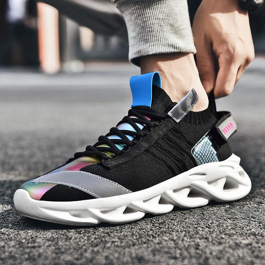 Breathable Shoes Men's Socks Men's Shoes Mesh Daddy Shoes Korean Version of Wild Casual Shoes Sports Shoes Men