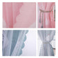 Fabric Door Curtain Velcro, Household Sanitary Partition Curtain, Bedroom Windshield Kitchen Curtain, Toilet Curtain, Cute Girl Door Curtain