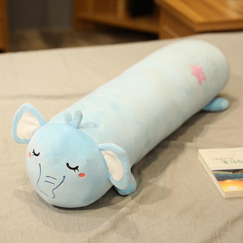 Cartoon Sleeping Long Pillow Animal Sleeping Pillow Plush Sleeping Pillow Removable and Washable Bed Cushion Boyfriend Pillow