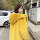 Winter Wild Warm Imitation Rex Rabbit Fur Coat Women Winter Imitation Mink Fur Coat Mid-length Thickening Large Size Young