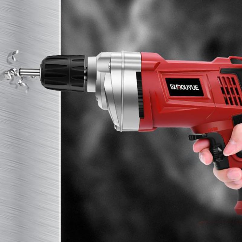 1080W Electric Drill Electric Screwdriver Plug-in Motor for Drilling, Cutting and Grinding