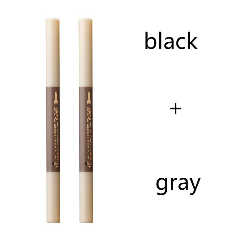 Non-stop durable eyebrow pencil easy to color duckbill flat eyebrow pencil waterproof sweat-proof