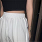 Girls Ice Silk Thin Pants Quick-drying Summer and Autumn Loose and Thin Wide-leg Pants All-match Casual Sports Pants