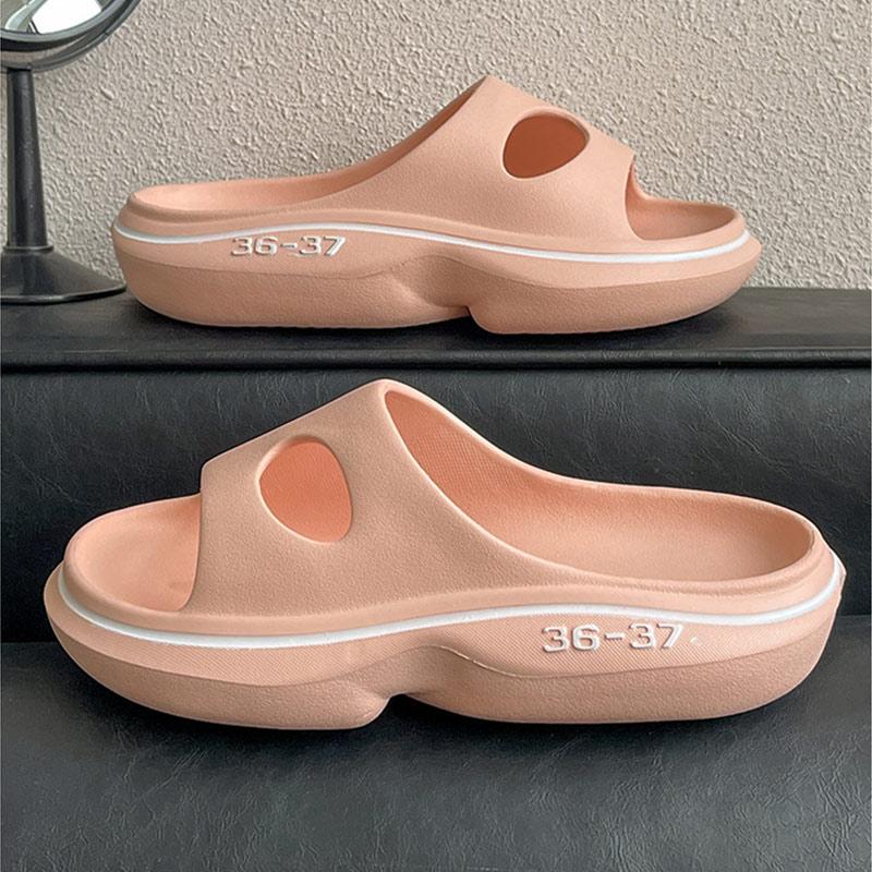 Ladies Home Indoor Sandals and Slippers Summer Non-slip Household Soft Bottom Thick Bottom Bathroom Bath Women Slippers