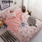 4pcs Bedding Sets  Bedclothes Queen Size Bedding Sets Duvet Cover+Bed Sheet Pillowcases