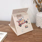 Cute Cartoon Animal Makeup Mirror Girl Woman Folding Mirror Desktop Creative Portable HD Thin Travel Out Household Essentials Princess Makeup Mirror