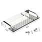 Bathroom Stainless Steel Wall Storage Shelf Shower Corner Organizer Rack Sponge Towel Shampoo Soap H