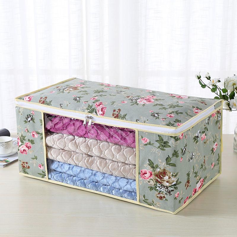 Non-woven Household Dust-proof Storage Bag Quilt Clothes Packing Bag Moving Clothes Sorting Bag
