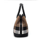 Leather Bag Ladies Trend Large Capacity Plaid Canvas Handbag All-match Commuter Shoulder Messenger Bag