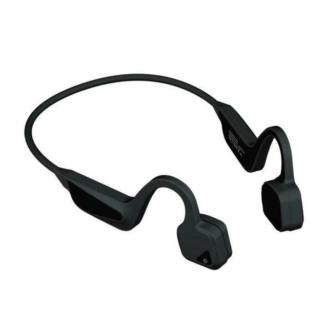 Bluetooth 5.0 Earphone Bone Conduction Binaural Hifi Stereo HD Call Headset with 2200 MAh Power Bank