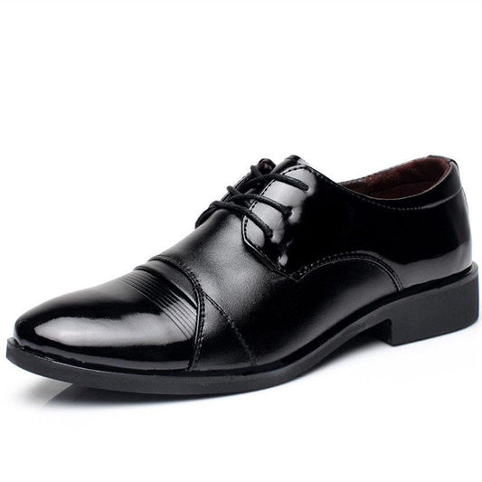 Fashion Oxford Business Men Shoes Leather High Quality Soft Casual Breathable Men's Flats