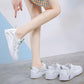 Summer Trend of Small White Shoes Mesh Thin Breathable Sneakers Women's Comfortable Shoes for Running