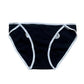 Contrast Color Sexy Low Waist Panties Ladies Sports High Slit Comfort Package Hip Hollow Briefs Cotton Crotch Panties Hollow Out Panties