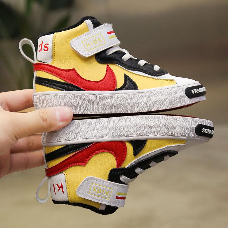 Children's Fashion Casual Shoes Four Seasons Kid Sneakers Breathable Mesh Soft Sole Trend Boys and Girls Shoes