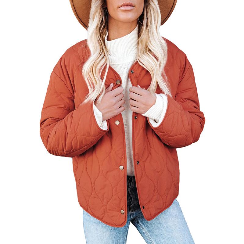 Women Winter Jackets Thick Warm Parkas Coats Solid Casual Loose Plus Size Jacket for Female Beige Black Pink O Neck