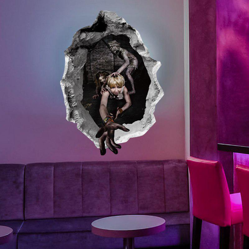 Wall Stickers Halloween Thriller Series Haunted House Party Bedroom Living Room Halloween Holiday Wall Stickers
