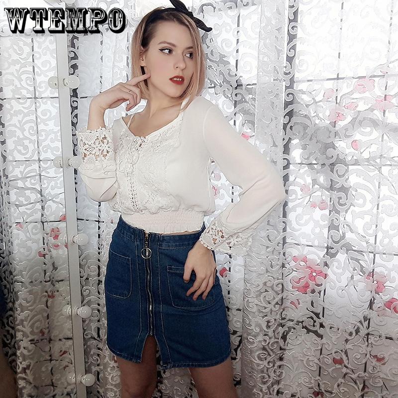 Denim Skirt Solid Color Zipper High Waist Pocket Student Short Cowboy Skirt Package Hip Knee Length A-line Slim Skirts