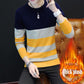 Sweater Men Pullovers Clothing Casual Autumn Winter Fashion O-neck Collars Casual Stripe Sweater