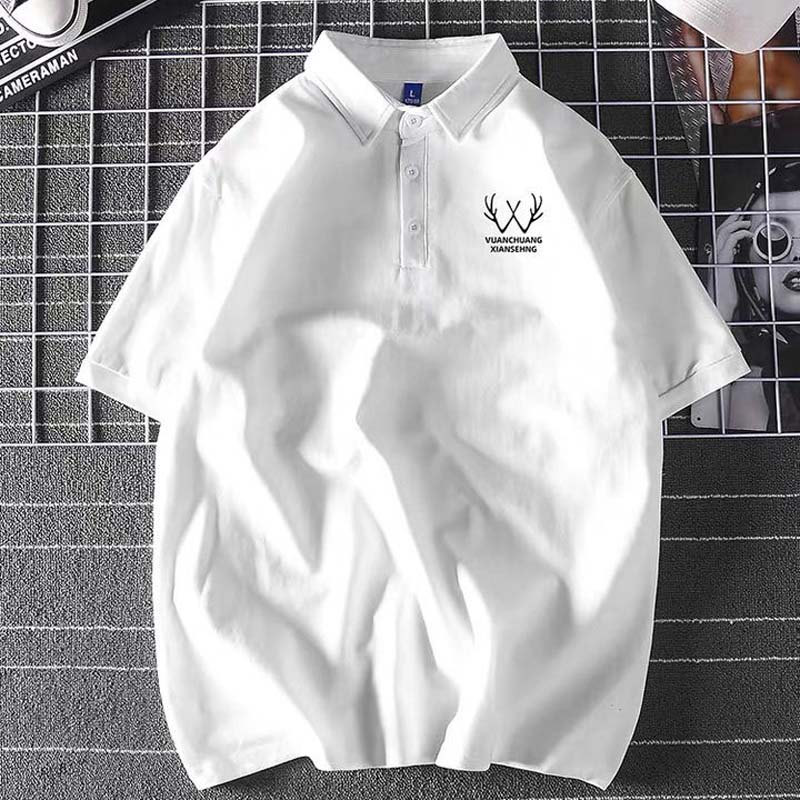 Polo Shirt Short-sleeved T-shirt Printing Casual Short-sleeved