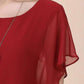 Summer Women Blouse Chiffon Batwing Shirts Tops Casual Solid Korean Loose