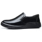 Leather Men's Shoes Business Casual Shoes Middle-aged and Elderly Non-slip Foot Shoes Spring and Summer New Thick-soled Shoes Walking Shoes Dad Shoes
