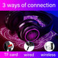 Breathing Light HIFI Subwoofer Wireless Suitab Bluetooth Headset for Android Apple Phone Computer