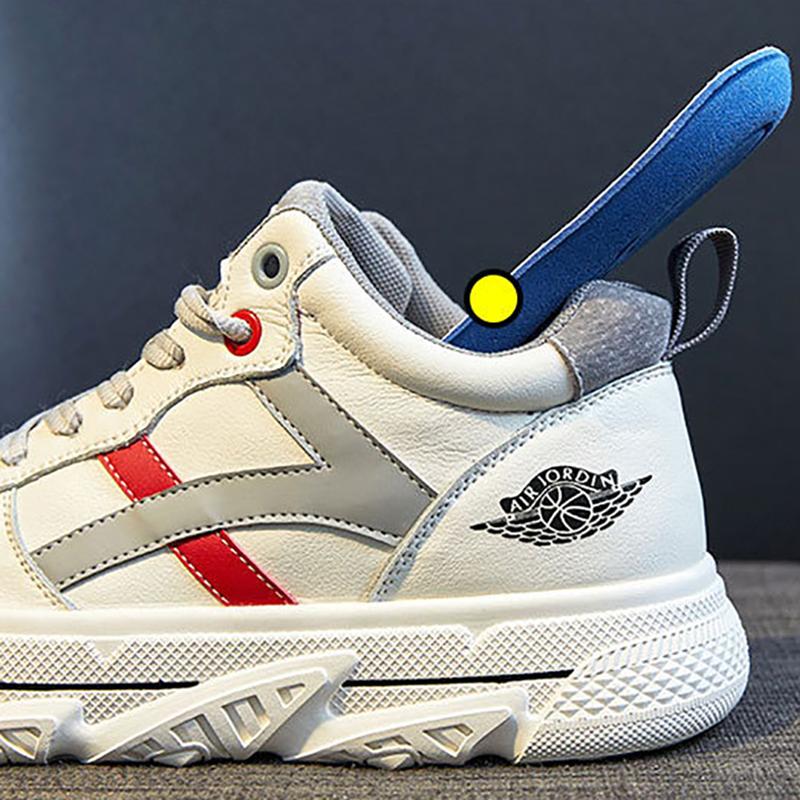 Spring Autumn Leather White Shoes Sports Shoes Casual Shoes College Style All-match Platform Shoes Women