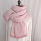Winter Scarf For Women Warm Knitted Scarf Comfortable Luxury Brand Scarves