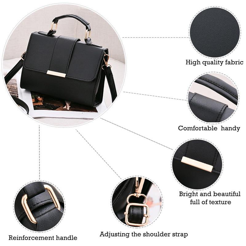 Summer Fashion Women Bag Leather Handbags Pu Shoulder Bag Small Flap Crossbody Bags For Women M