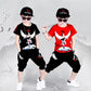 Boys Children's Clothing Summer Short-sleeved Breathable Casual Clothes Korean Version Pullover Two-piece Children's Suit