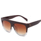 WTEMPO Ladies 2019 Vintage Sunglasses Woman Flat Top Mirror Sun Glasses Cat Eye Sunglasses