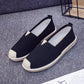 Summer Women Flat Shallow Loafers Canvas Shoes Fabric Female Casual Shoes Comfortable Breathable Ladies Mother Sewing