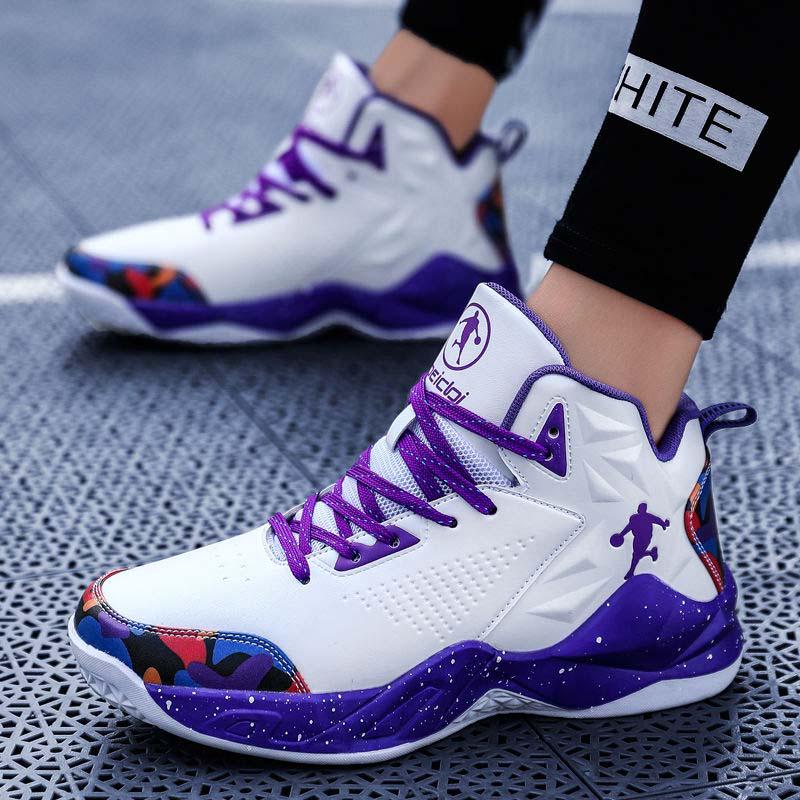 35-45 Couples High-top Sneakers Men Basketball Shoes Non-slip Breathable Deodorant Running Shoes