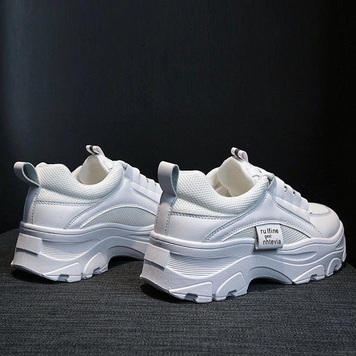 Platform Sneakers Women Spring Shoes Woman White Sneakers Girl Students Casual Shoes Dad Shoes