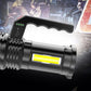 Portable Flashlight Strong Light Rechargeable Outdoor Ultra-bright Long-range Portable Lamp Searchlight