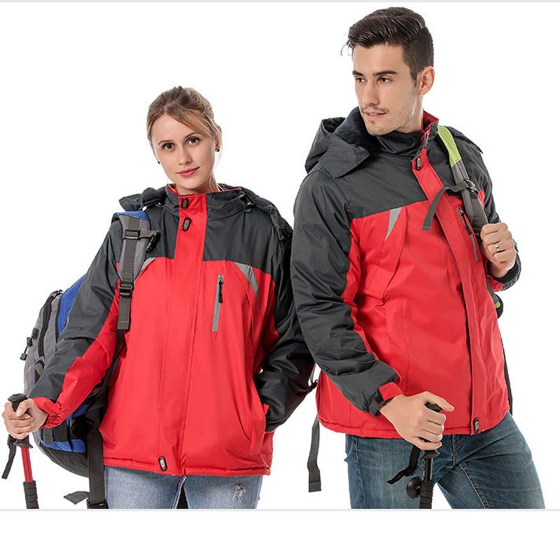 Jackets Overalls Padded Jackets Men's Plus Velvet Thick Warm Padded Jacket Cold-proof Jacket Winter