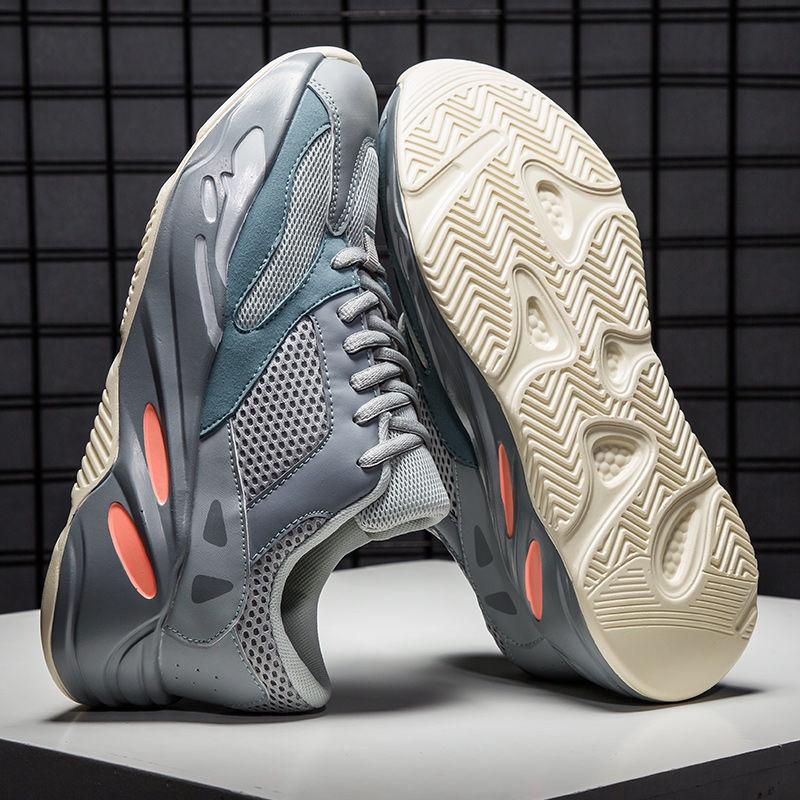 Thick Bottom 700 Sports Shoes Male Kanye Summer Shoes Men Korean Version of The Trend of Wild Students Casual Running Shoes
