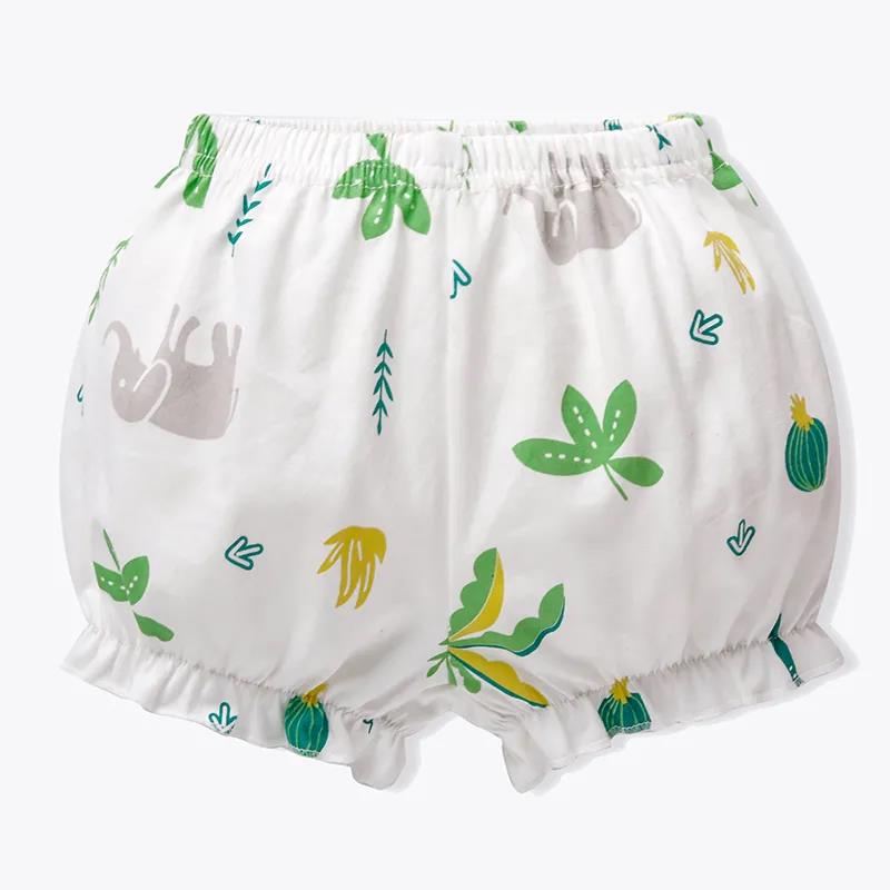 Children's Pants Summer Baby Bread Shorts Thin Short Boys and Girls Ruffle Solid Loose Casual Short
