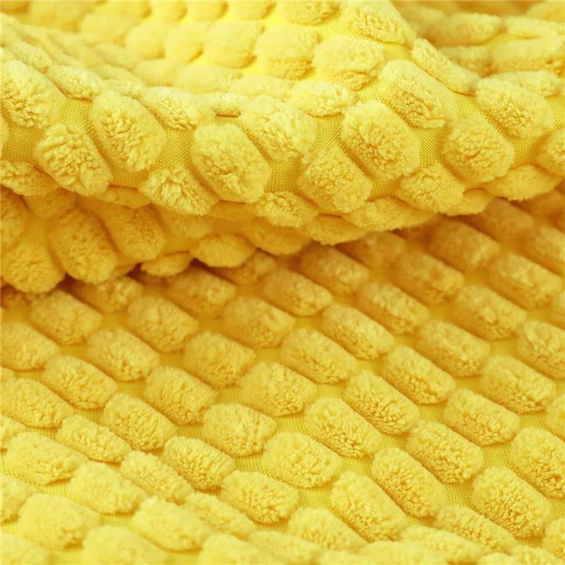 Ball Corduroy Throw Pillow Nordic Square Living Room Sofa Cushion Bed Lumbar Chair Soft Cushion