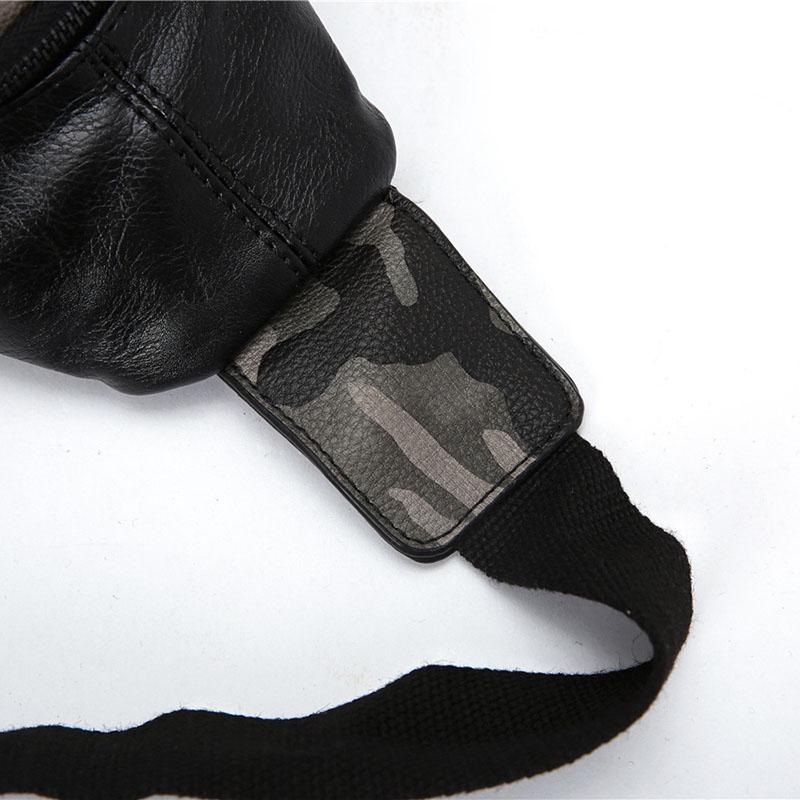 Camouflage Chest Bag Men Large Capacity Multi-pocket Shoulder Bag Outdoor Sports Bag Backpack