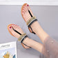 2020 Summer Korean Version of The Flip-flop Sandals Female Flat Bottom Student Casual Fashion Sexy Beach Shoes Fairy Slip