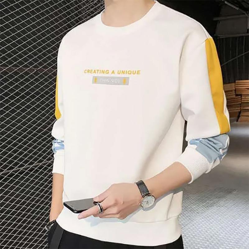 Sweater Men's Autumn Long-sleeved Sweatshirts Korean Youth Student Bottoming Casual Sweater