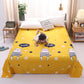 Flower Pattern Bed Sheet One-piece Four Seasons Universal Cotton Household Sheets Queen Size Bedding