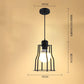 Retro Industrial Iron Cage Chandelier Hanging Lights LED Pendant Lamps for Kitchen Living Room