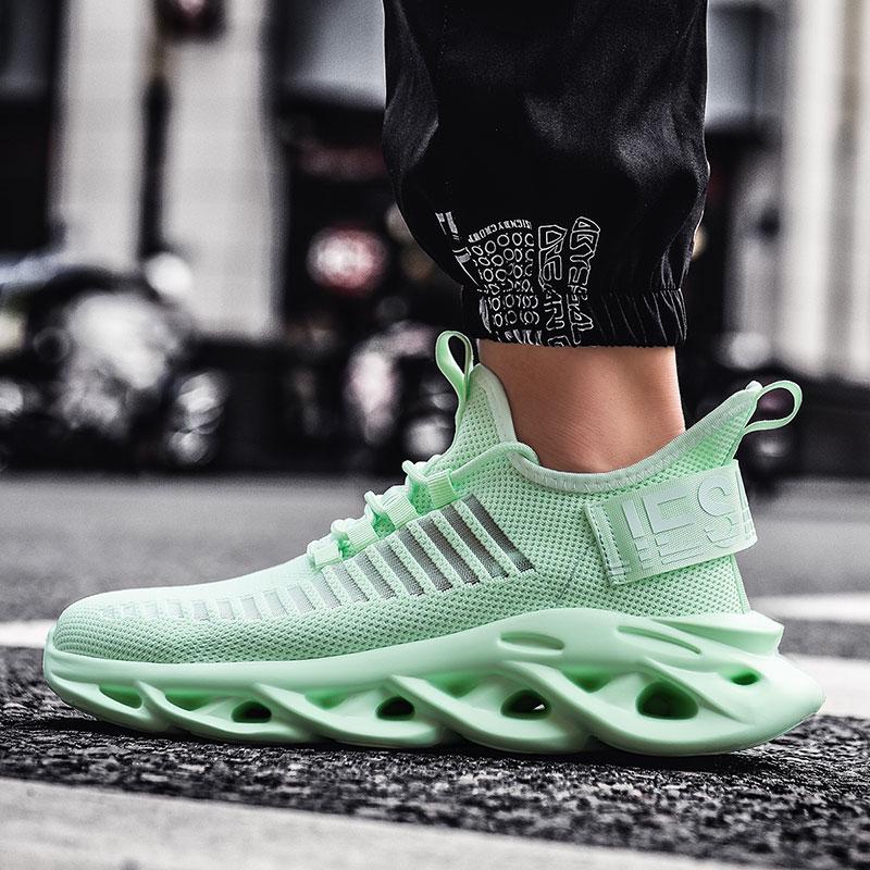 Men Sneakers Casual Man Shoes Breathable Tennis Male Trainers Super Light Hollow Sole Chausure