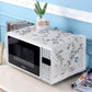 Pastoral Fabric Microwave Oven Cover Towel Cotton and Linen Dust-proof Protective Cover Household Storage Cover Cloth
