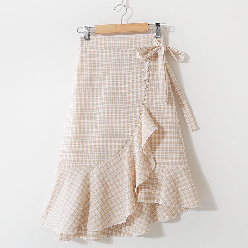 Ladies Retro Skirt Elegant Zipper Skirt Retro Pleated